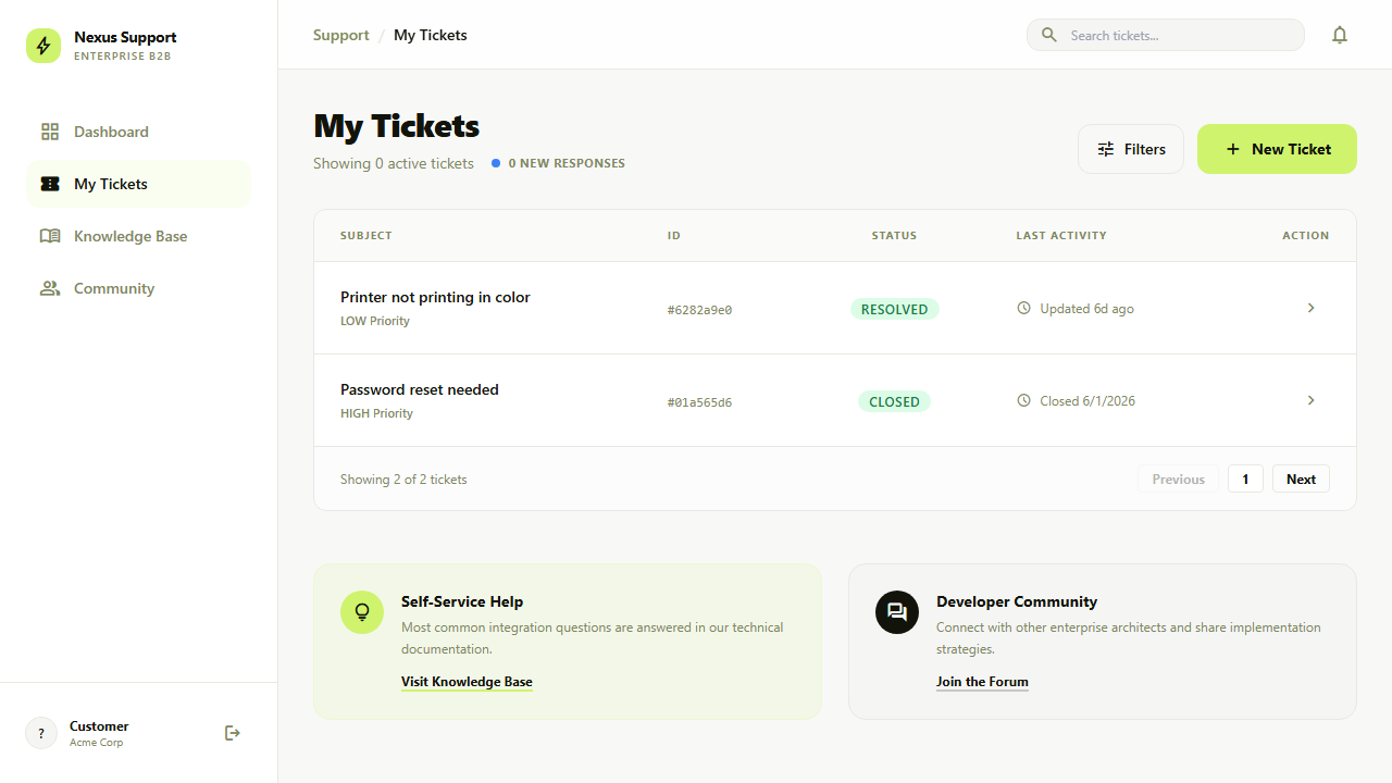 Agent Admin Workspace