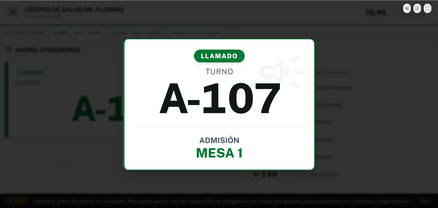 Waiting Room TV Display